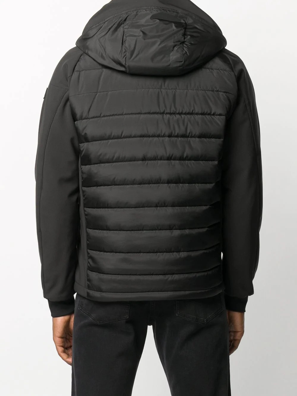 zipped quilted jacket - 4