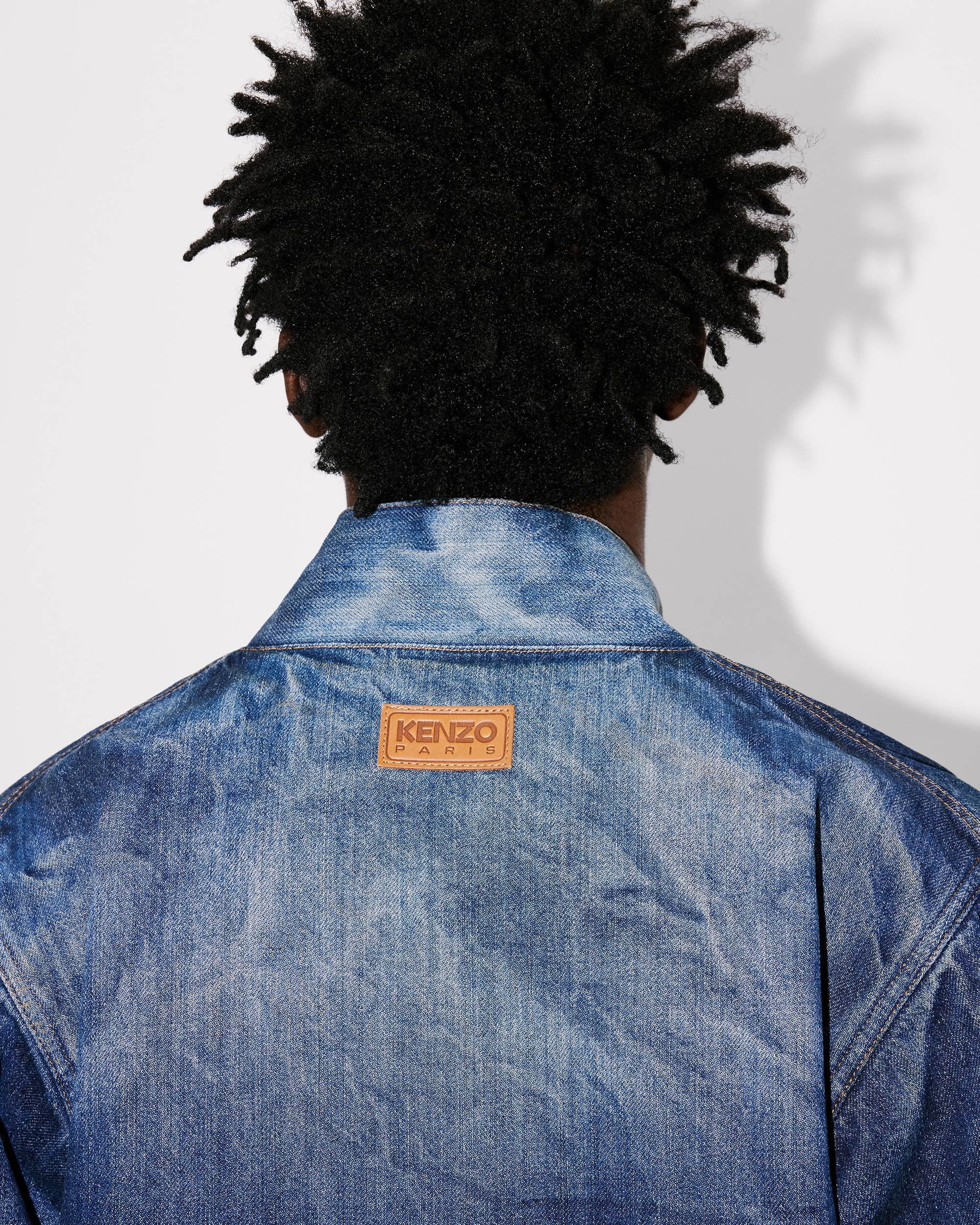 Kimono jacket in Japanese denim - 7