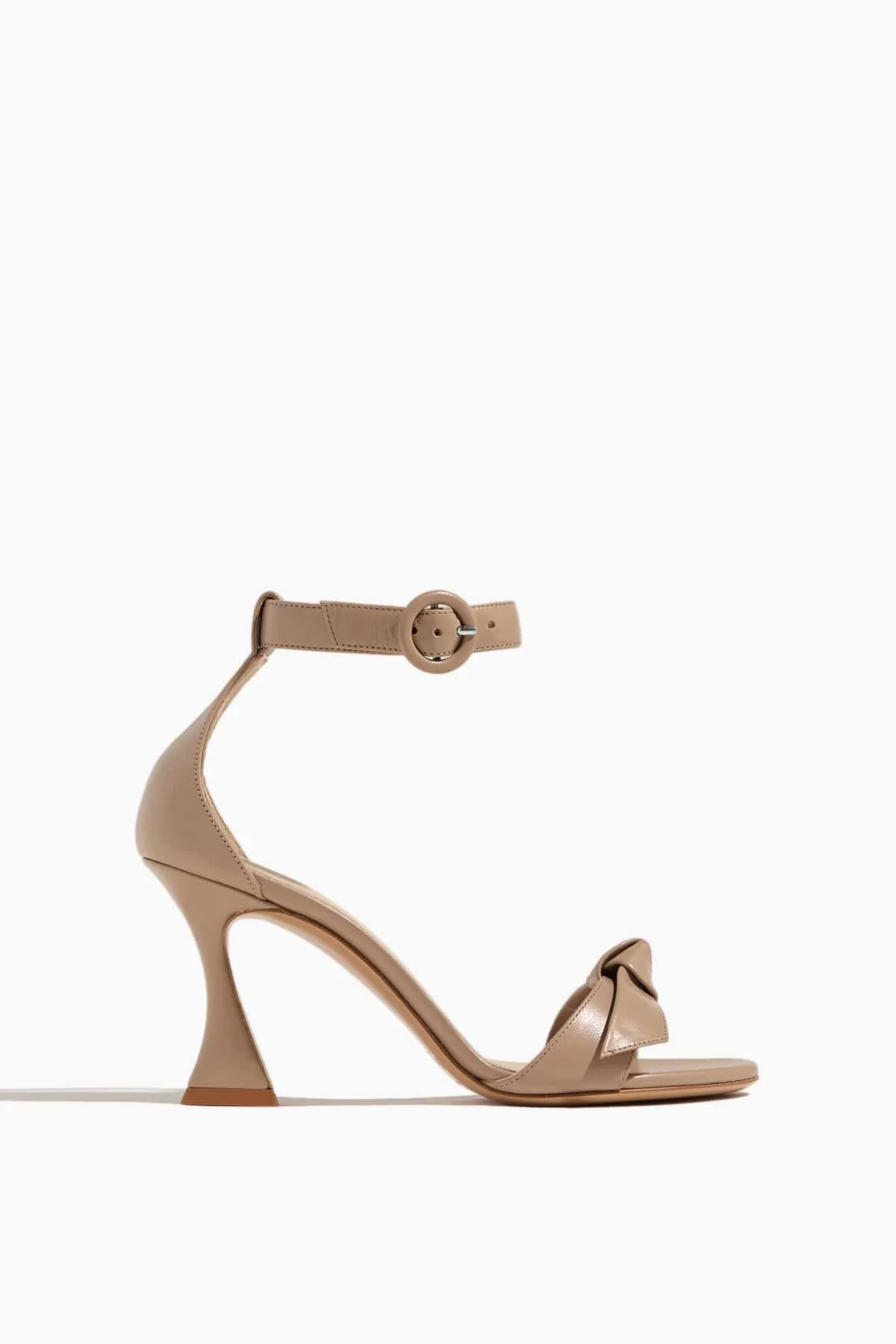 Clarita Buckle Sandal 85 in Nude - 1