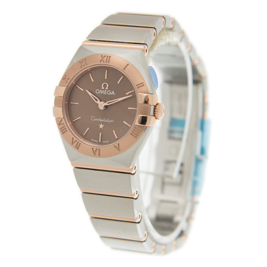 Omega Constellation Quartz Brown Dial Ladies Watch 131.20.25.60.13.001 - 4