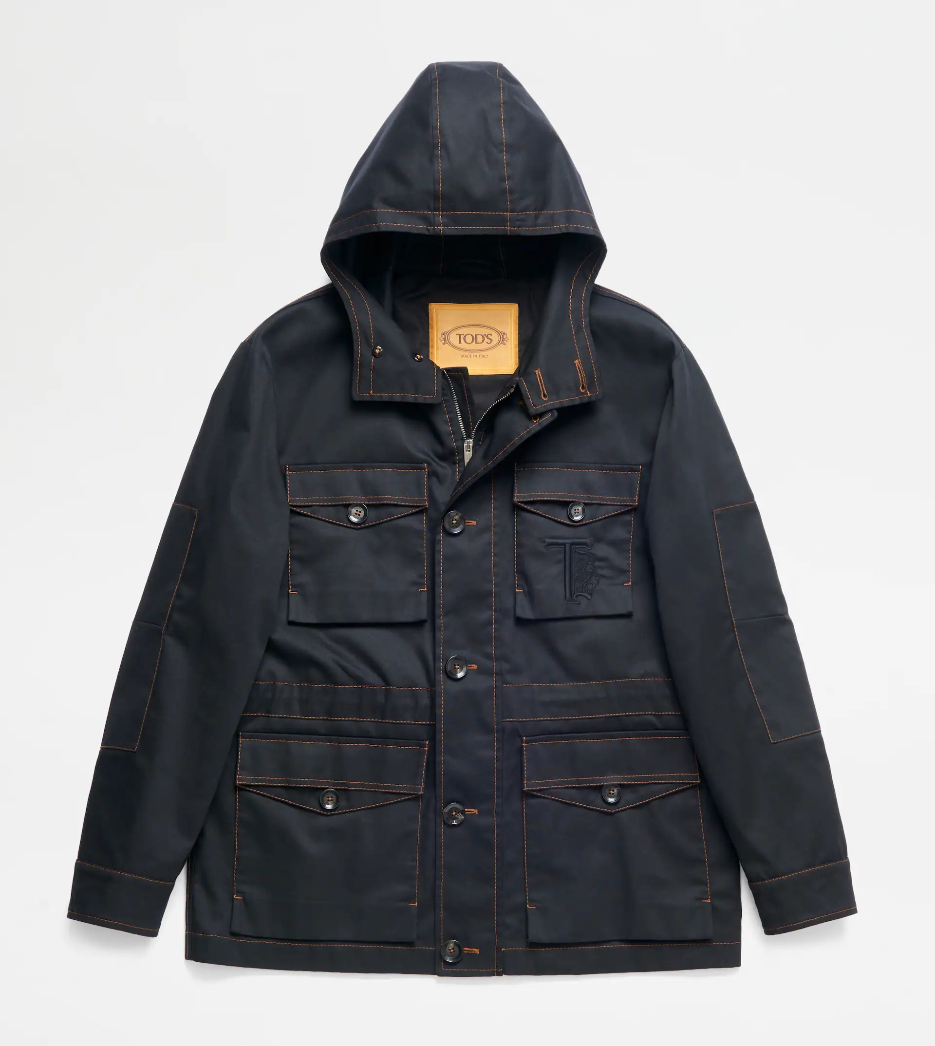 FIELD JACKET OVER - BLACK - 1