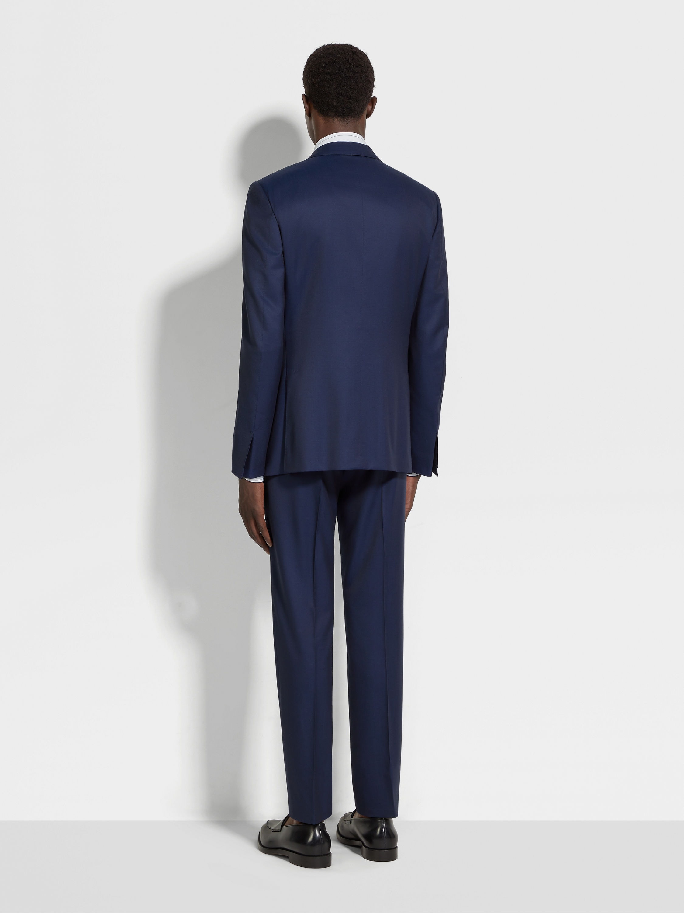 ELECTRIC BLUE CENTOVENTIMILA WOOL SUIT - 4