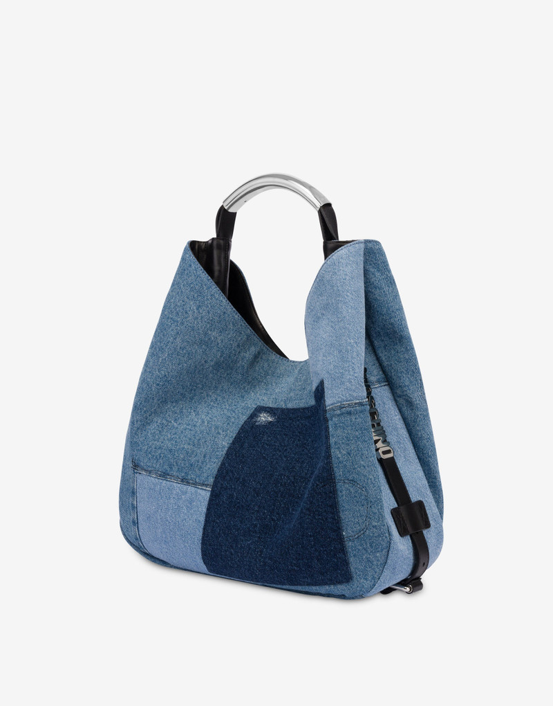 MOSCHINO HANDLE ME MEDIUM SHOULDER BAG 1