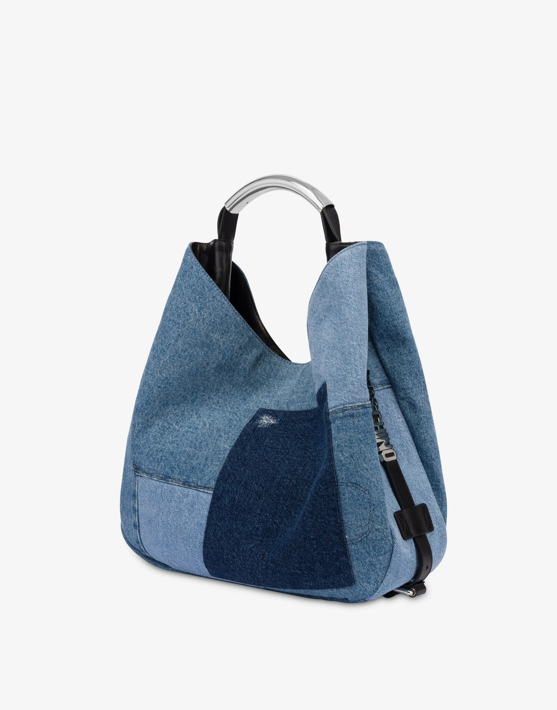 MOSCHINO HANDLE ME MEDIUM SHOULDER BAG - 1