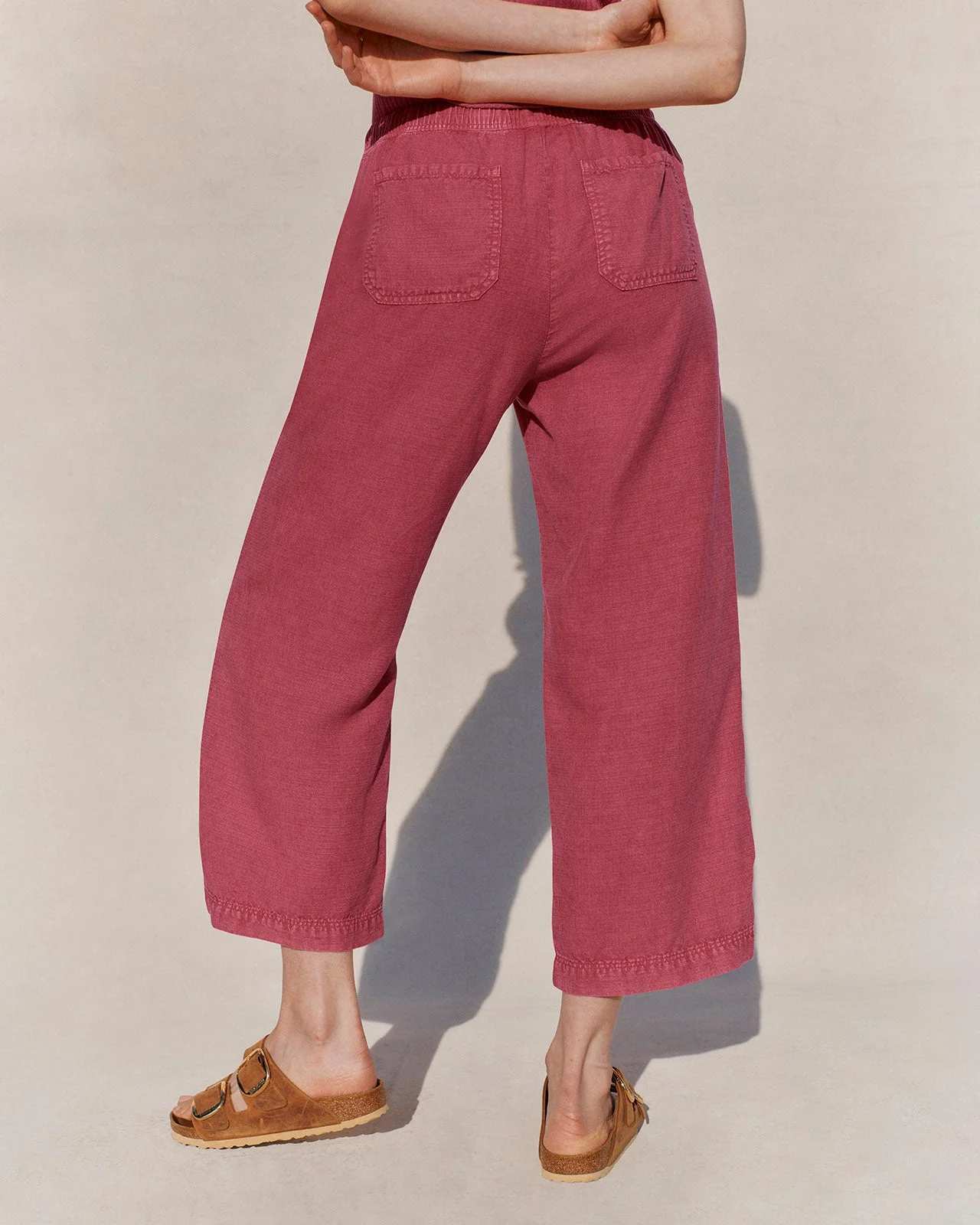 Angie Crop Wide Leg Pant - 1