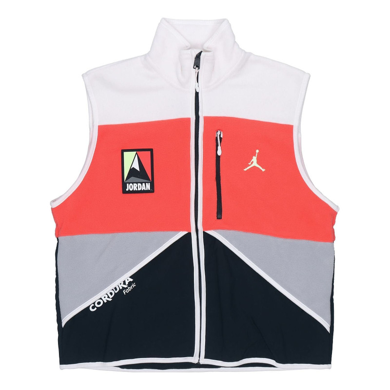Air Jordan Winter Utility Vests 'White orange black' CW5985-100 - 1