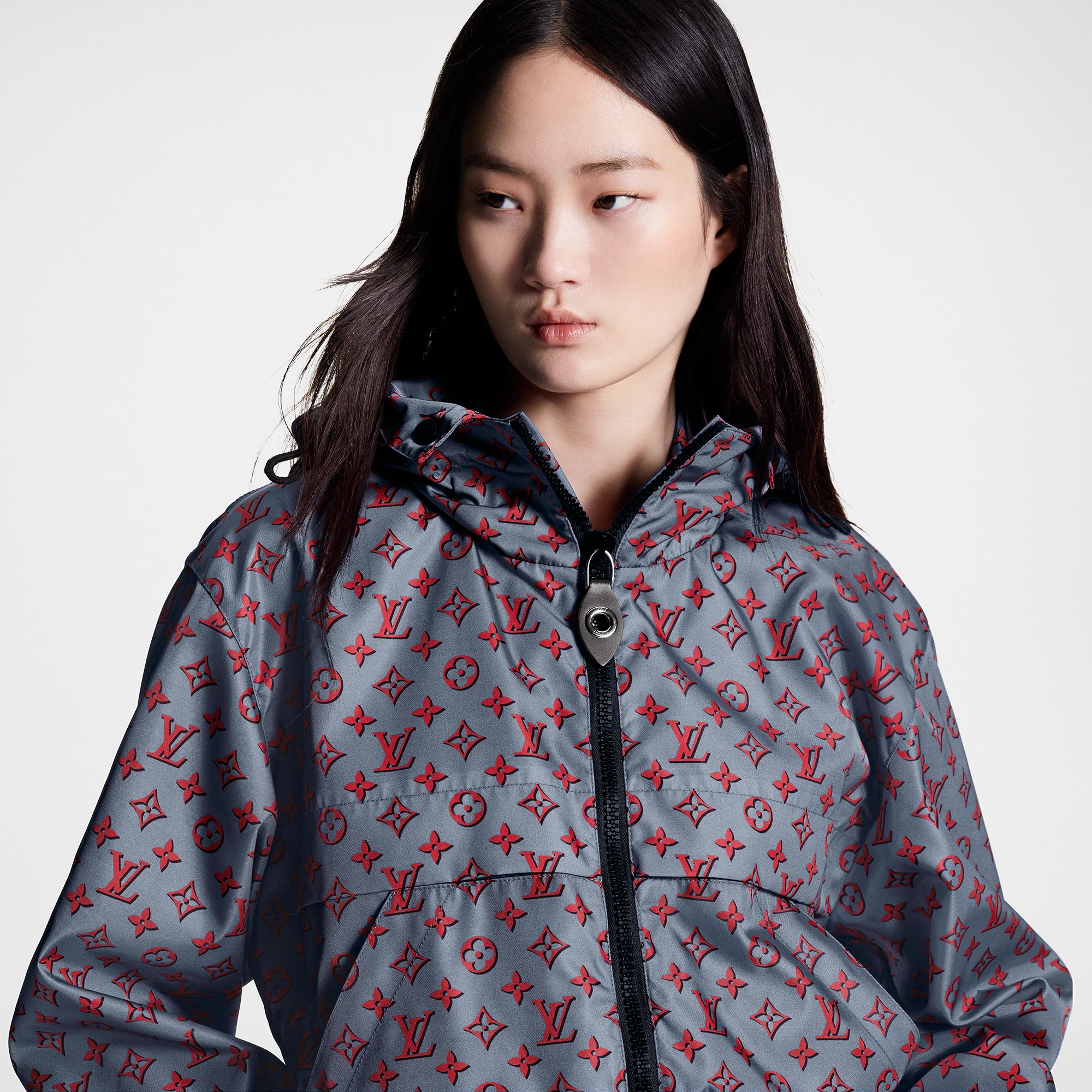 3D Monogram Lightweight Parka - 2