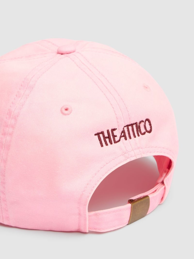 Logo cotton baseball cap - 4