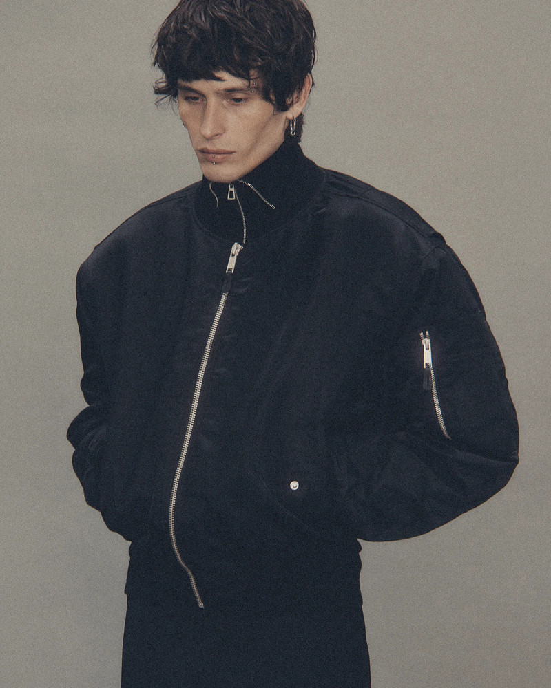 entire studios CROPPED BROAD BOMBER OIL outlook