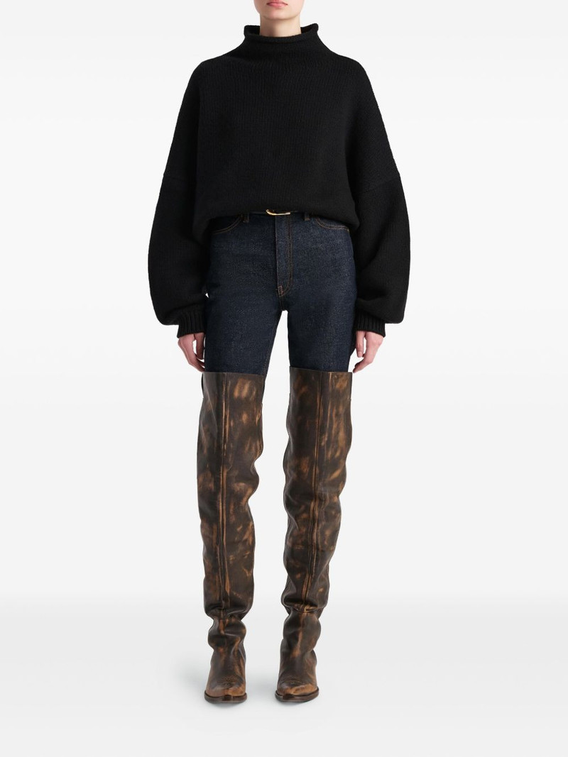 KHAITE Juniper cashmere sweater outlook