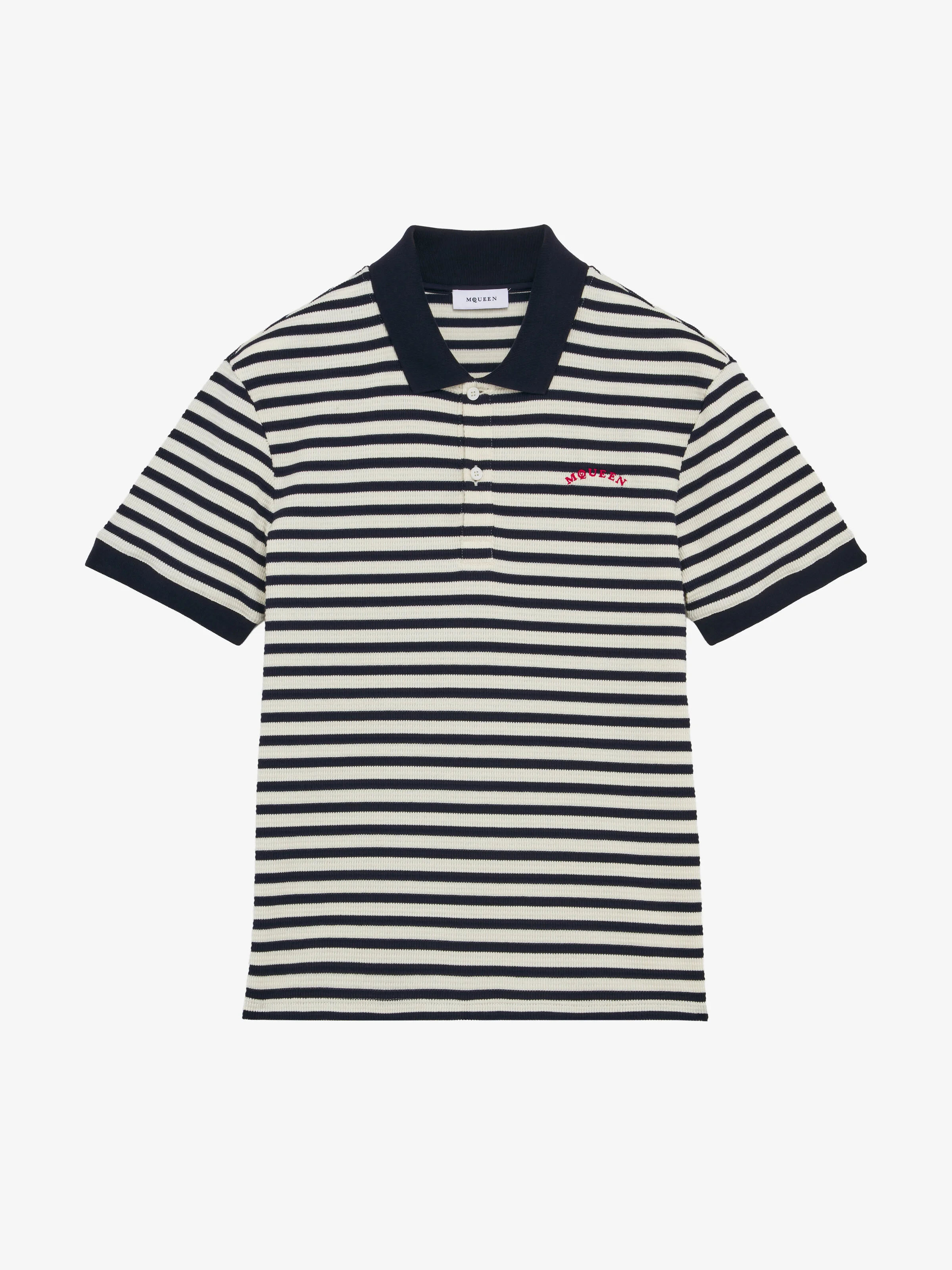 Striped Polo Shirt - 1