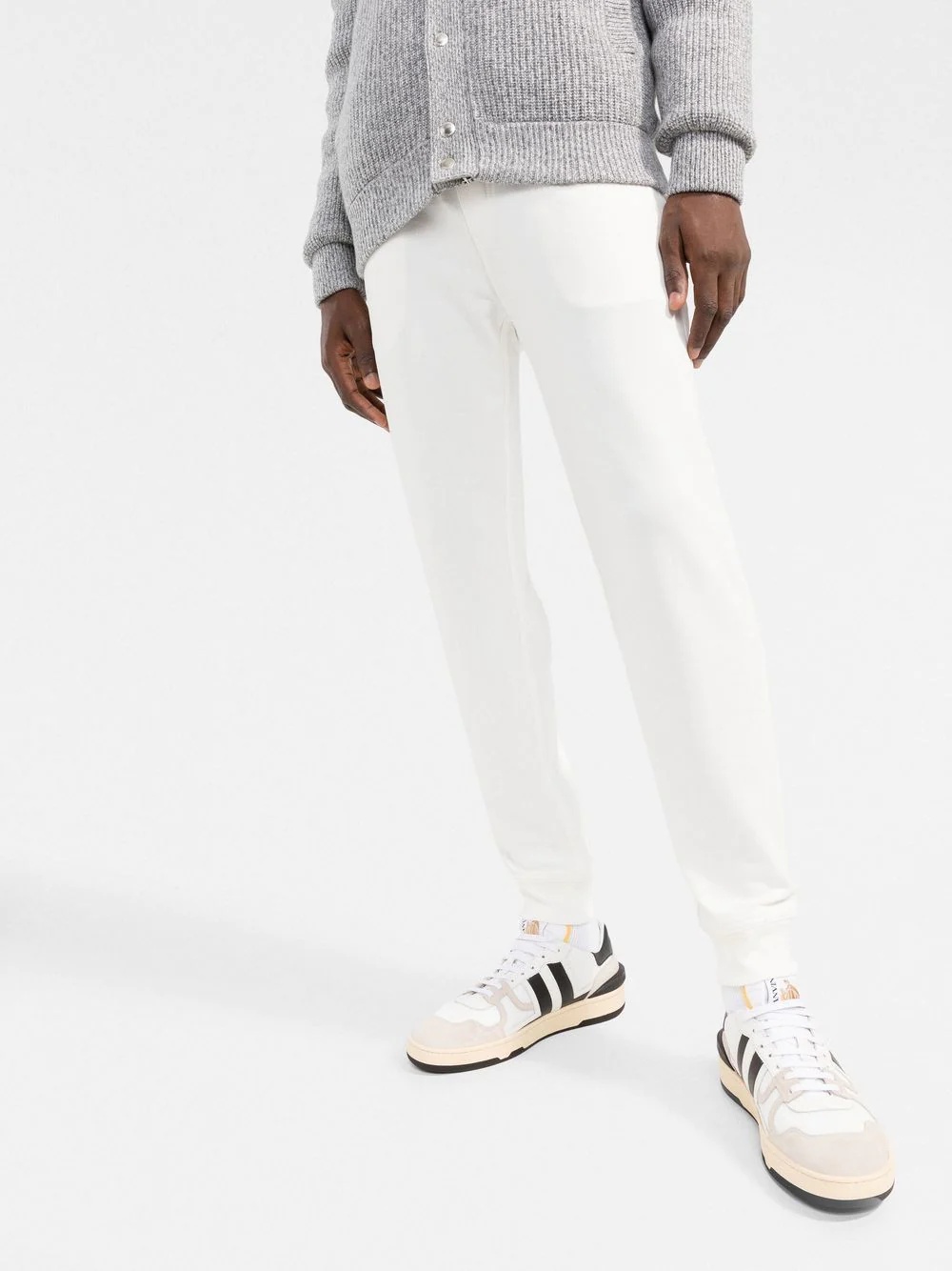 tapered track pants - 3