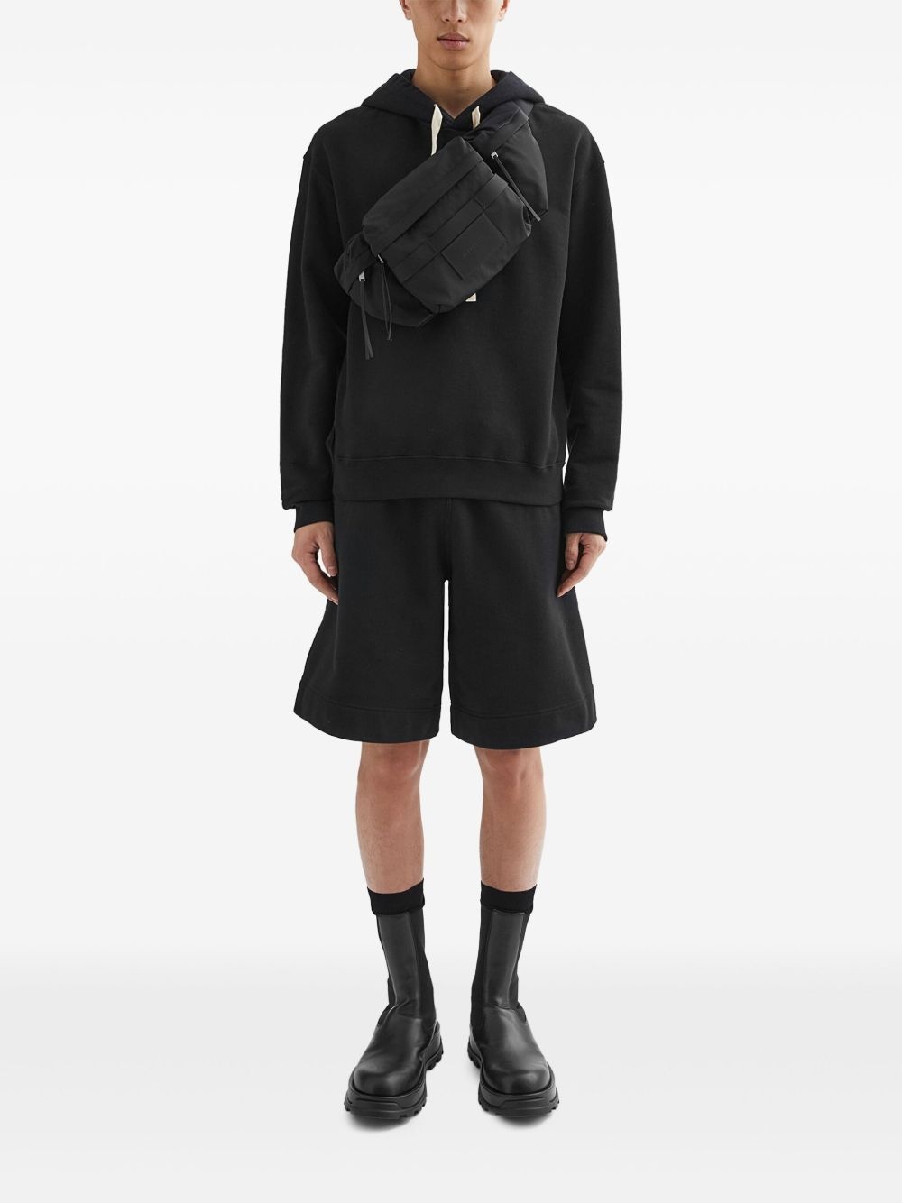 cotton terry hoodie - 2