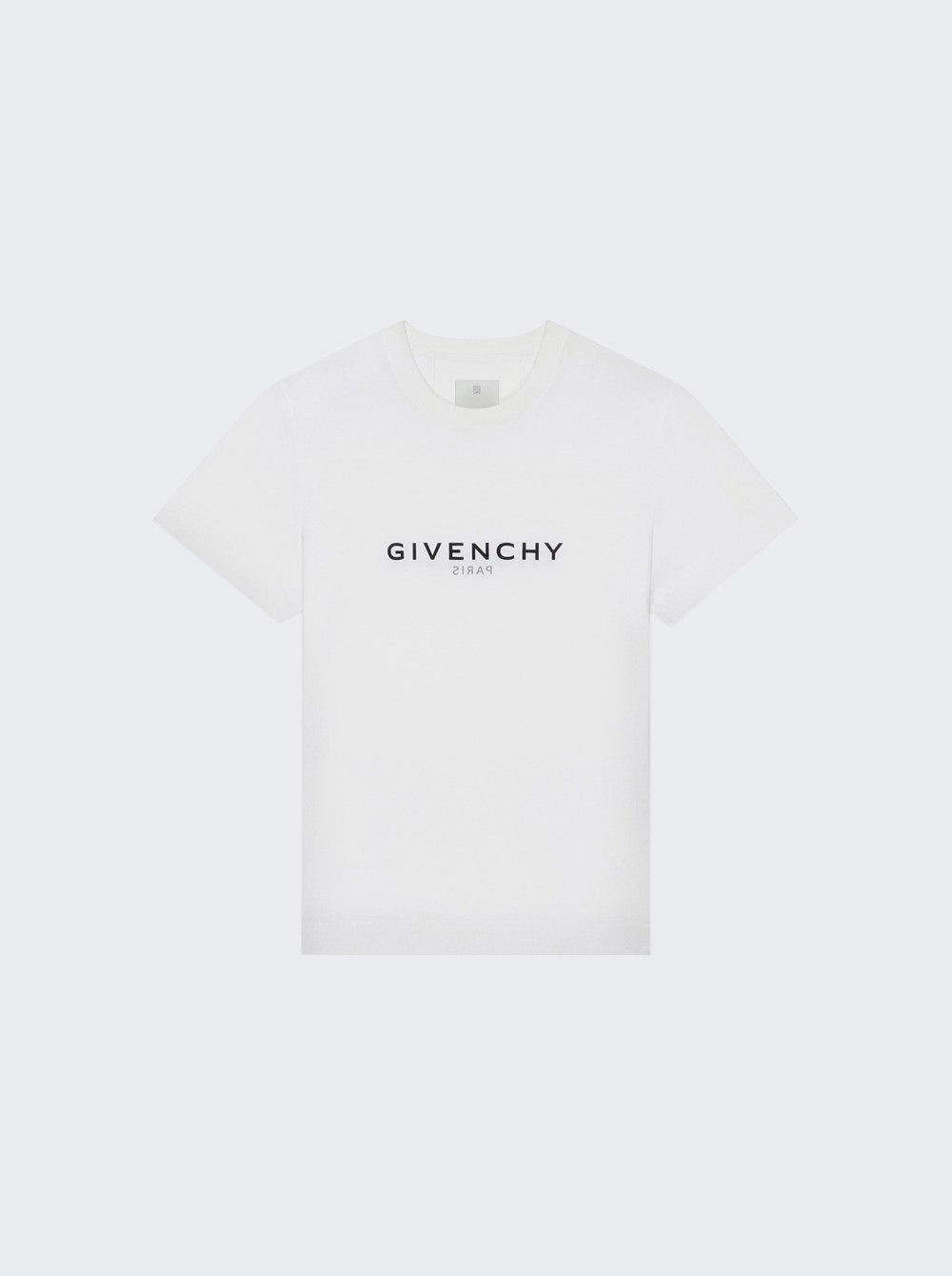 Slim Fit Reverse Tee White - 1