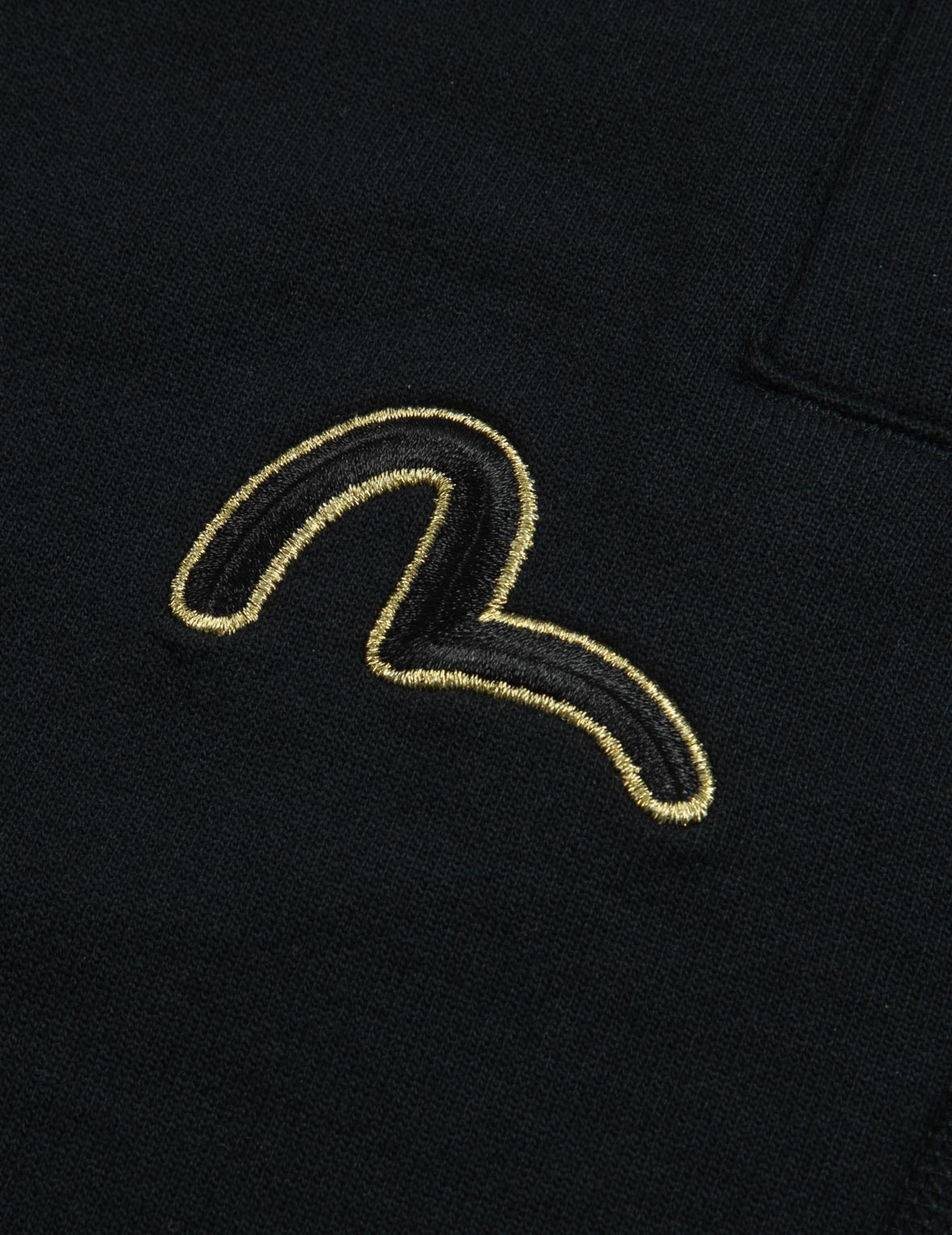FAN-SHAPE GODHEAD EMBROIDERY SWEAT SHORTS - 6