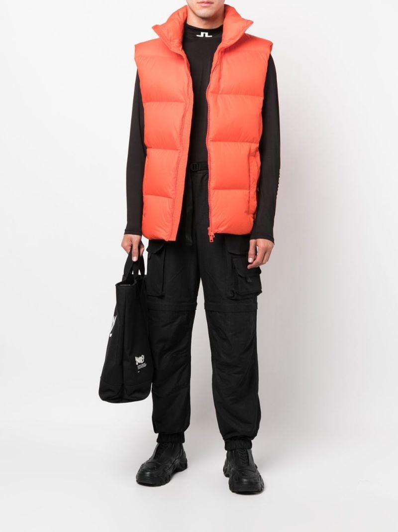 cargo-pocket cotton trousers - 2