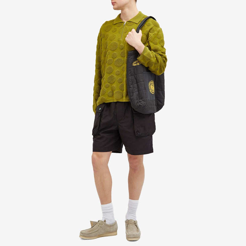 BRAIN DEAD Brain Dead Dot Half Zip Jumper outlook