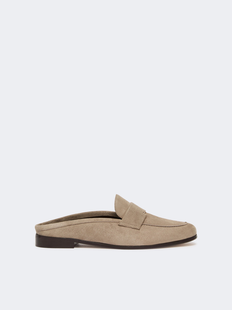 GOCCIA Suede mules - MUD 1