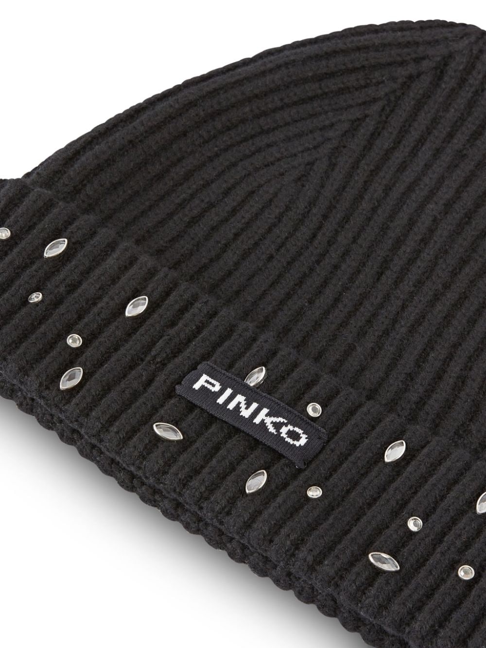 logo-patch beanie - 3