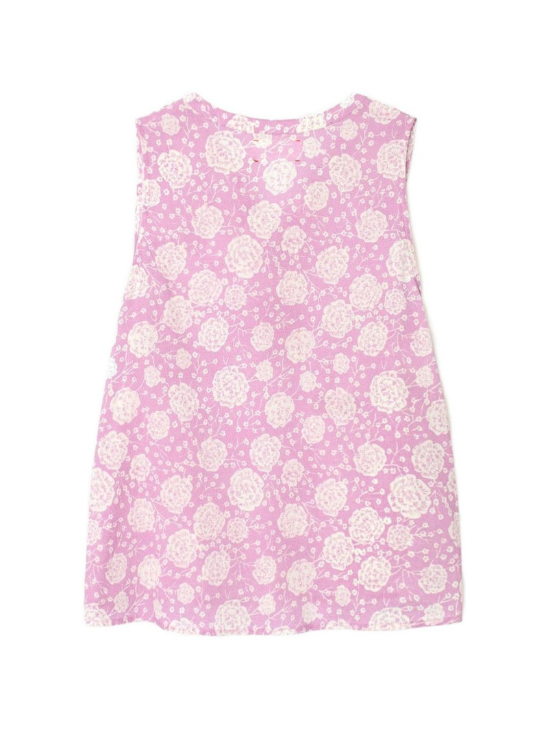 XÍRENA floral V-neck top outlook