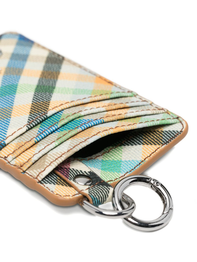 plaid vertical card holder 3