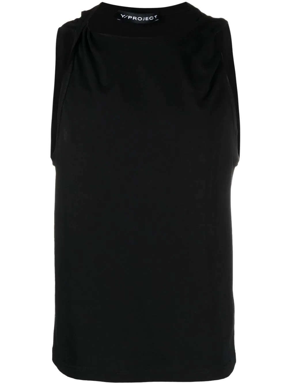 twist-shoulder tank top - 1