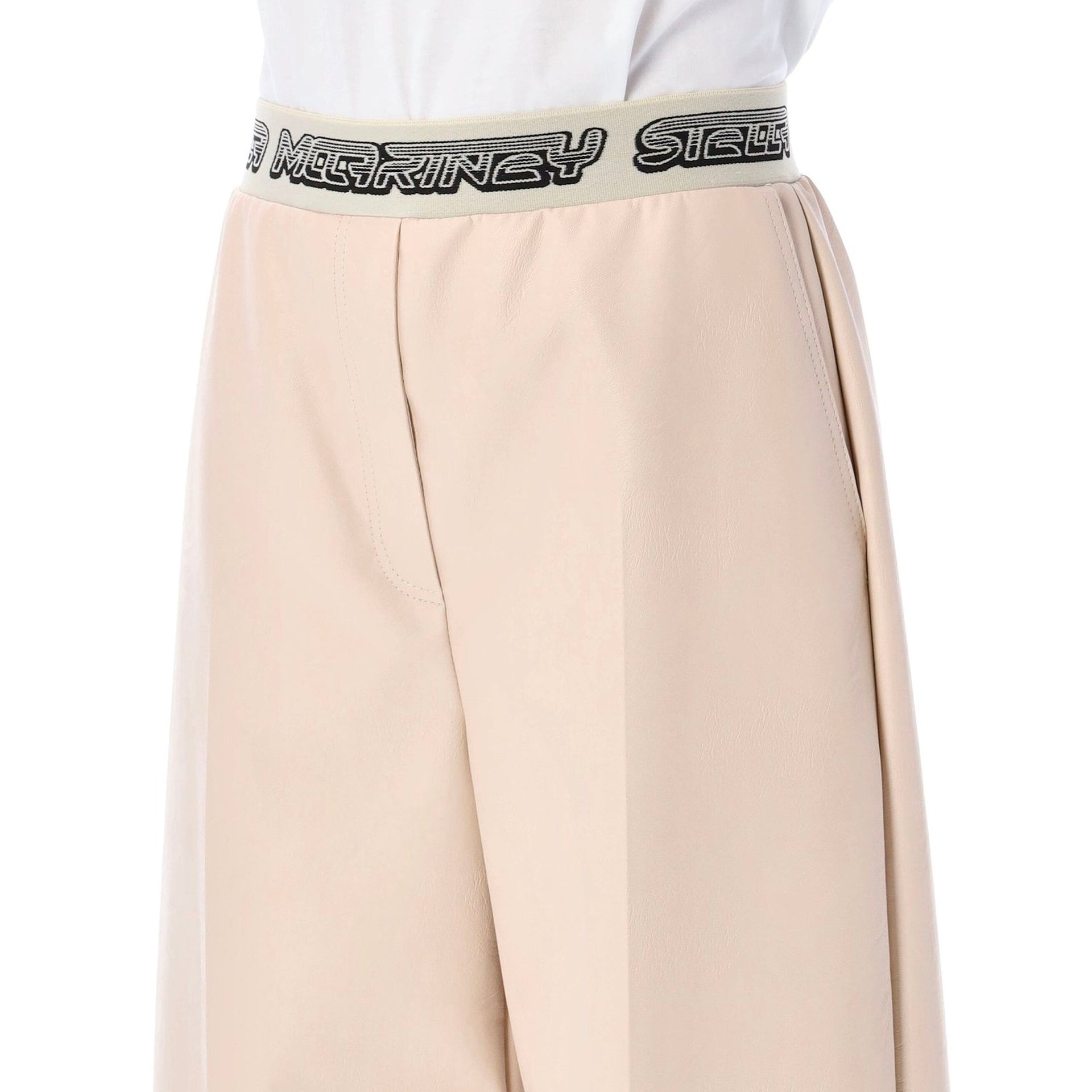 【送料&関税込】Stella McCartney Cropped Logo Pants Stella McCartney CROPPED LOGO PANTS | netdressed | REVERSIBLE