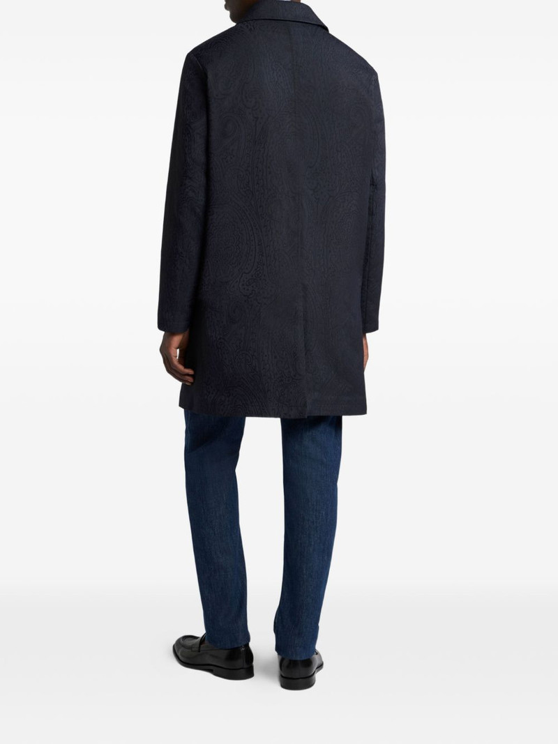 patterned-jacquard coat 3