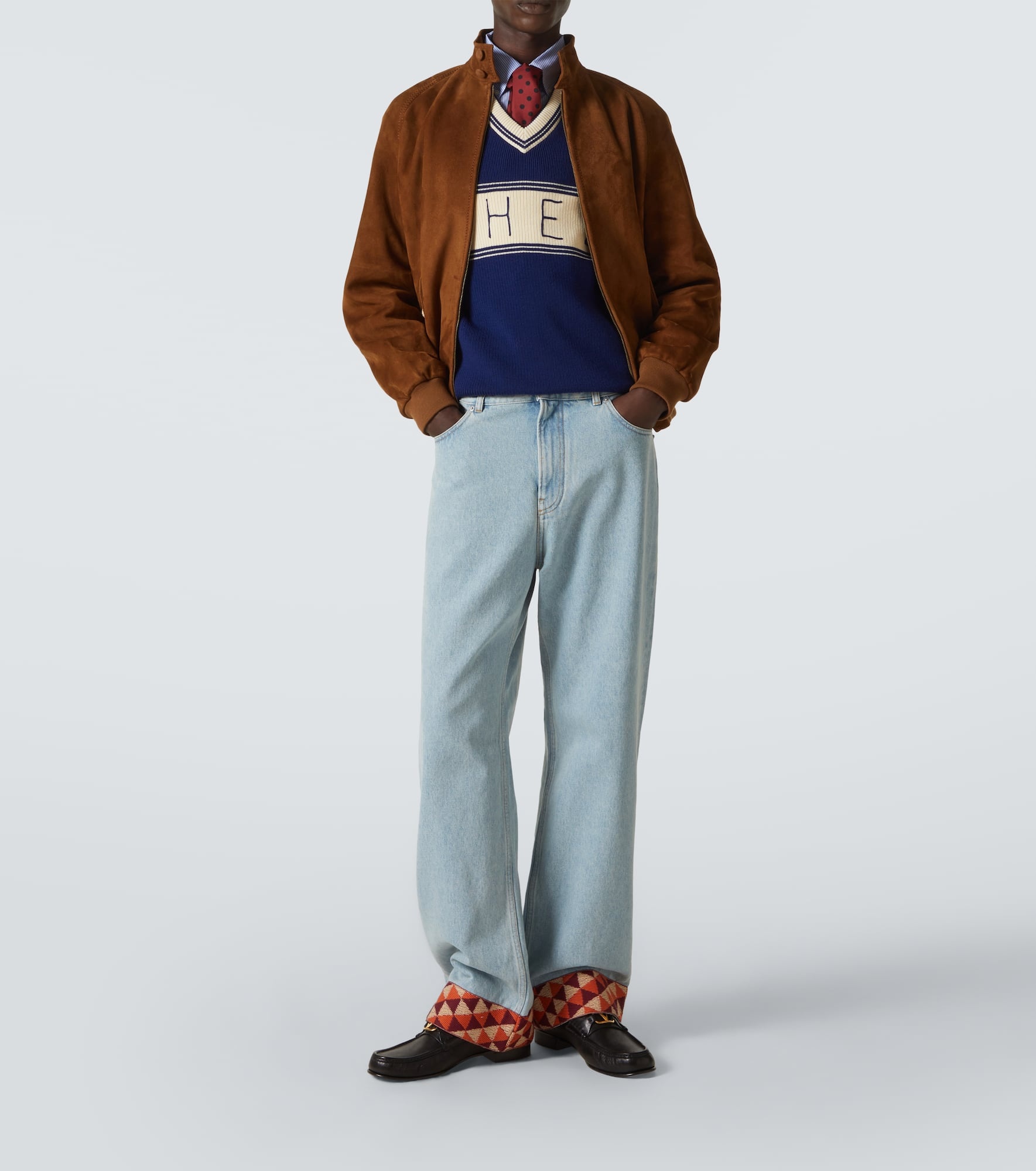 Suede bomber jacket - 2