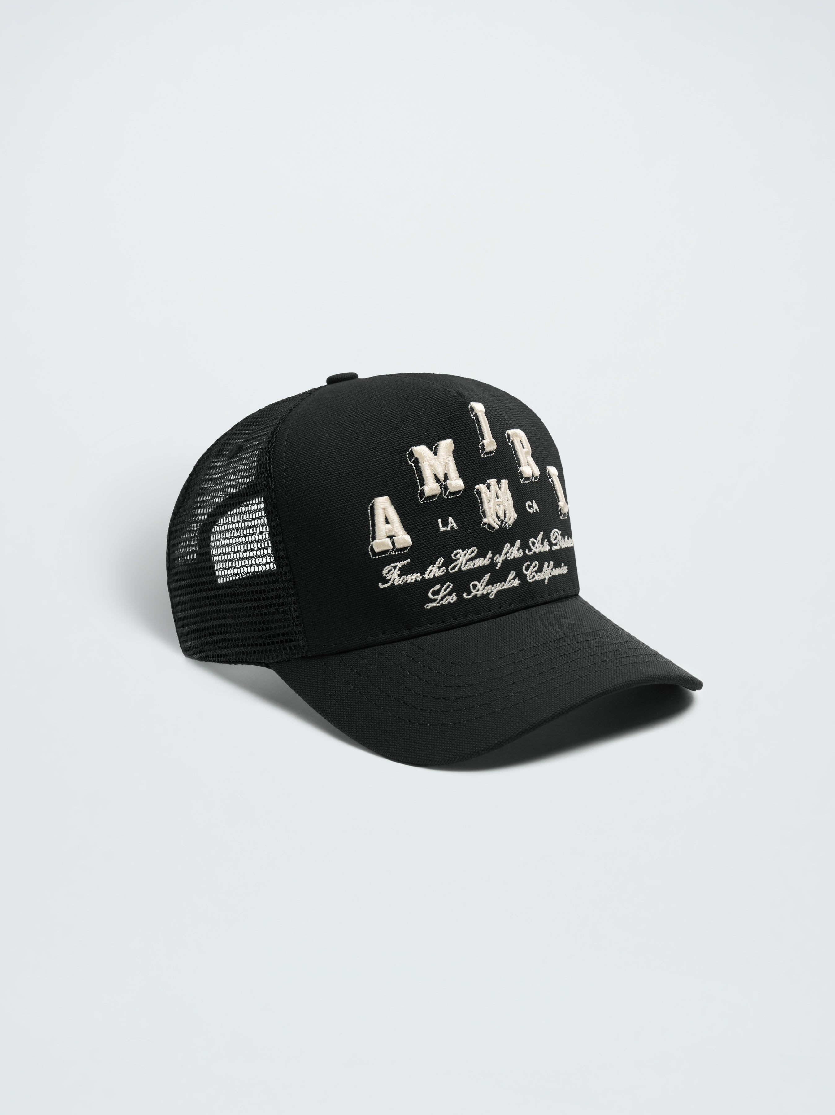 AMIRI VARSITY TRUCKER HAT - 2