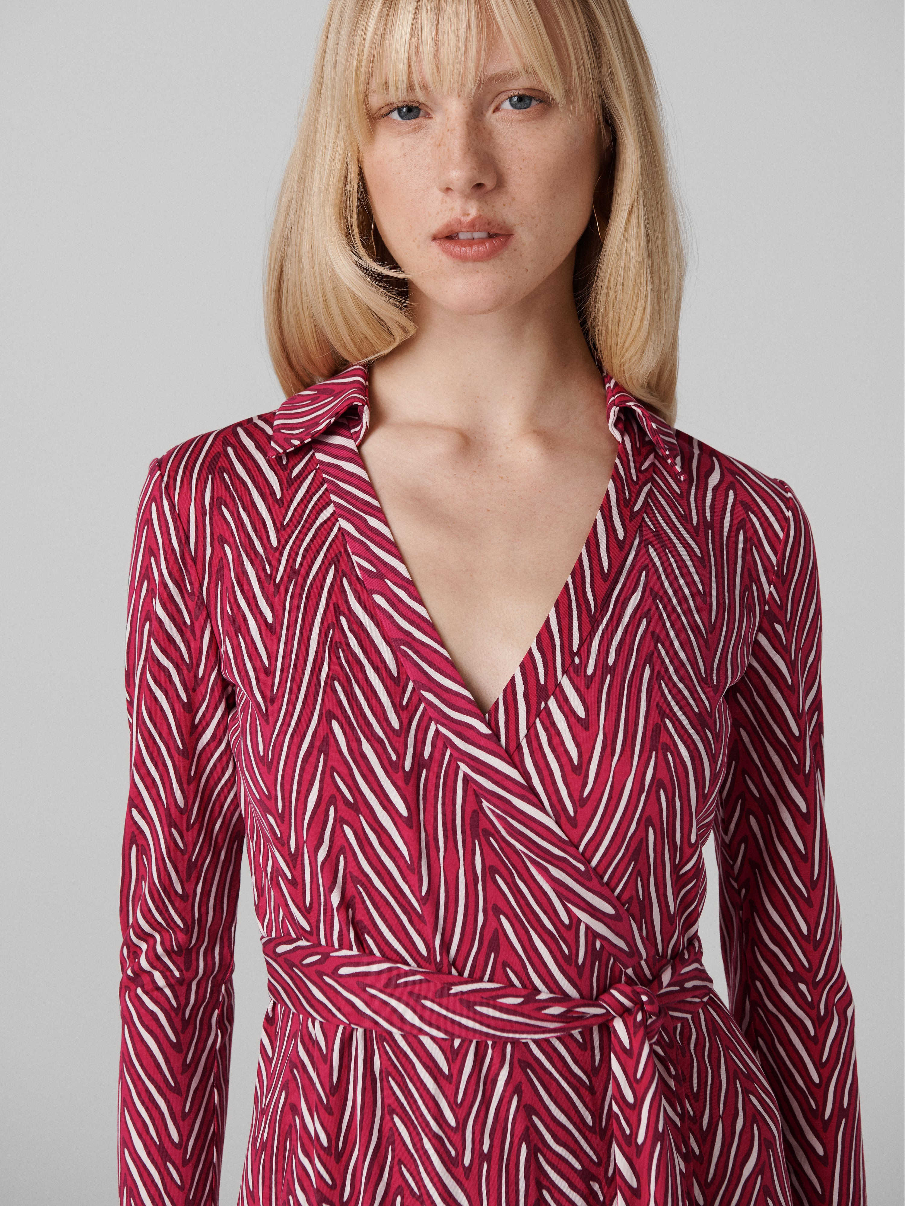 Jeanne Silk Jersey Wrap Dress - 4