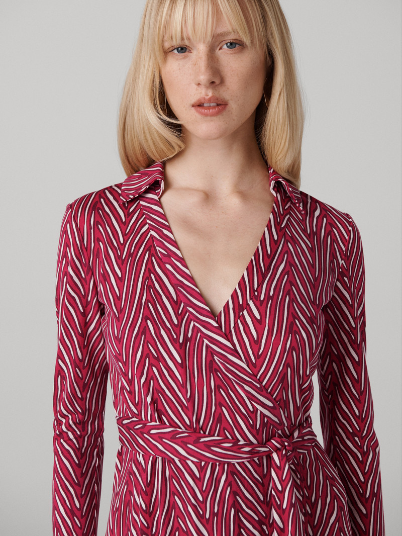 Jeanne Silk Jersey Wrap Dress 4