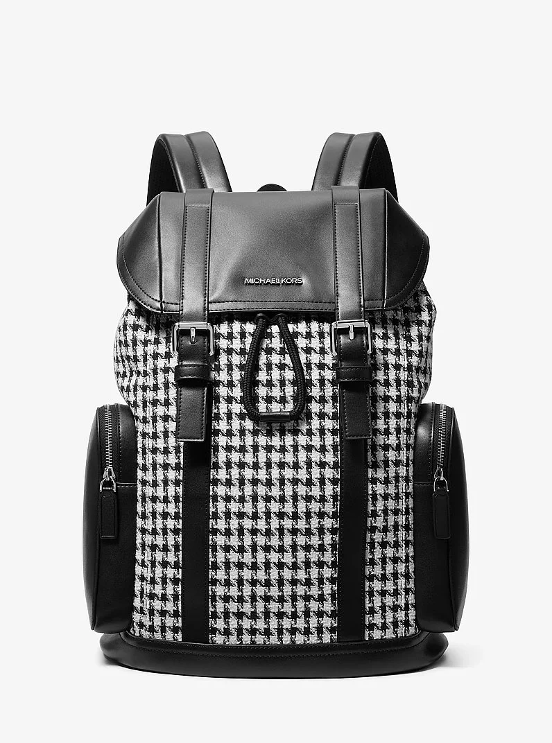 Cooper Houndstooth City Backpack - 1