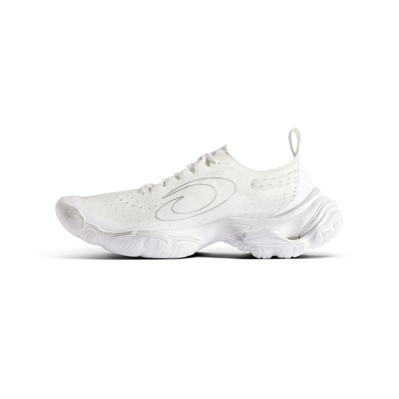 BALENCIAGA Men's Anatomic Runner Sneaker in White outlook