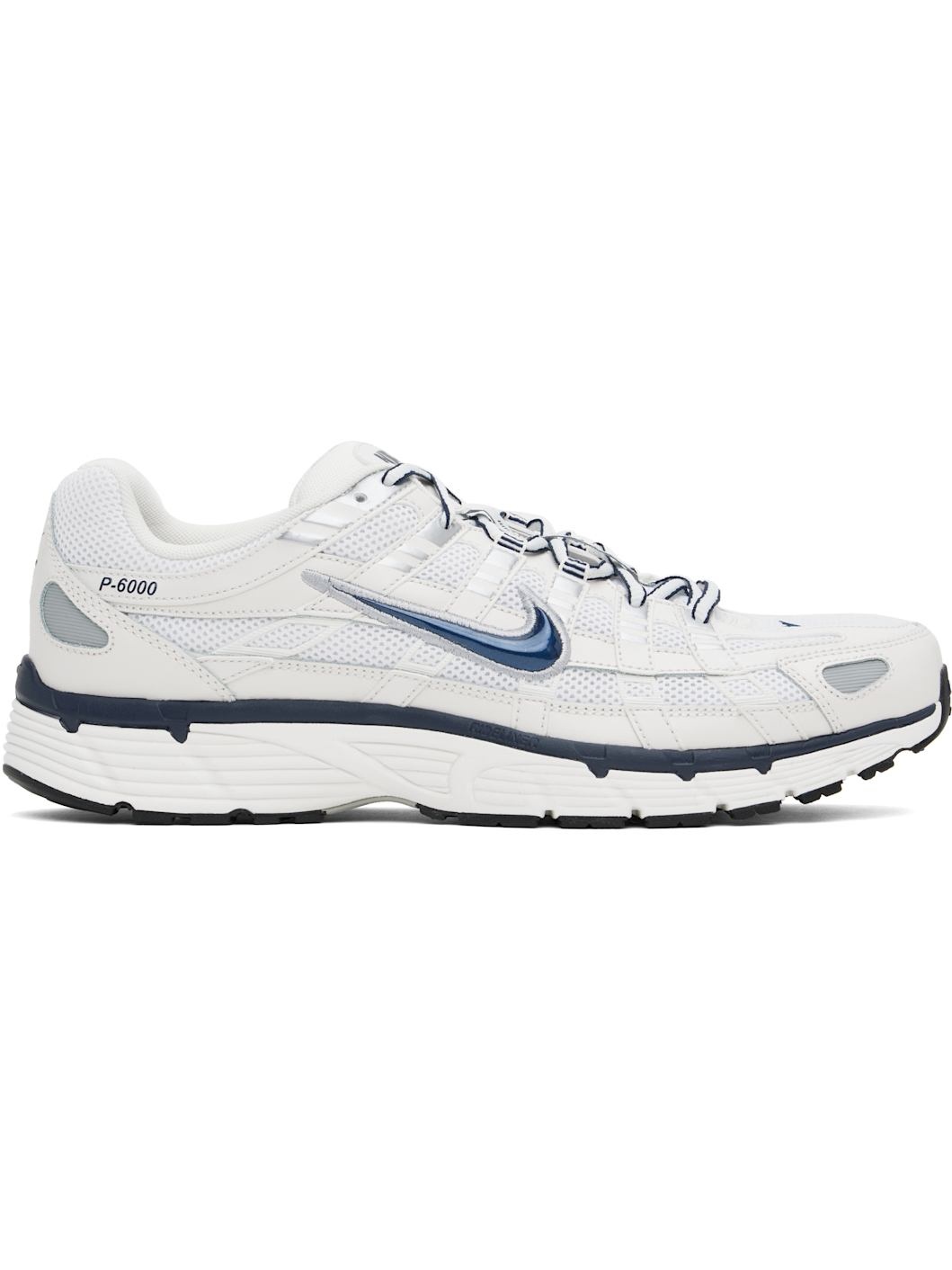 White P-6000 Sneakers - 1