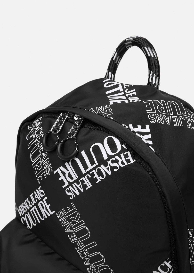 Logo Check Backpack 3
