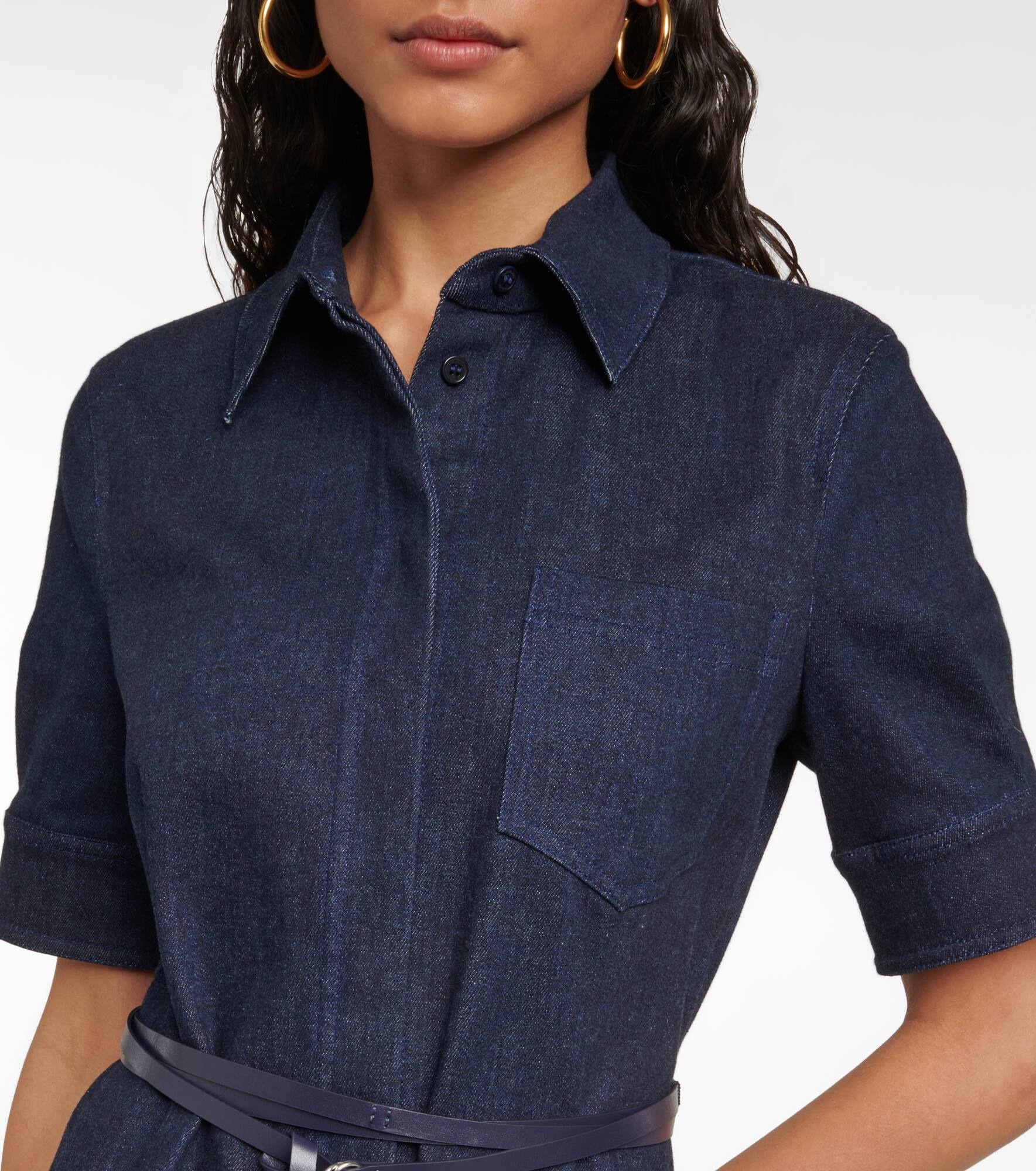 Kieran denim midi dress - 4