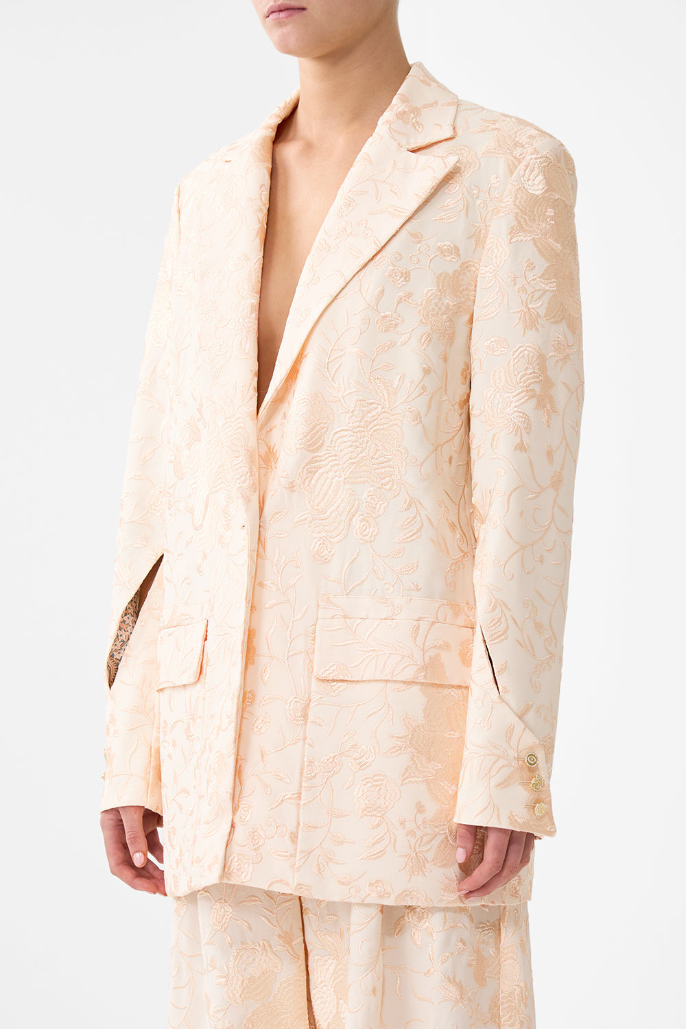 JACKET WITH SLEEVE CUT OUT DETAIL - 5