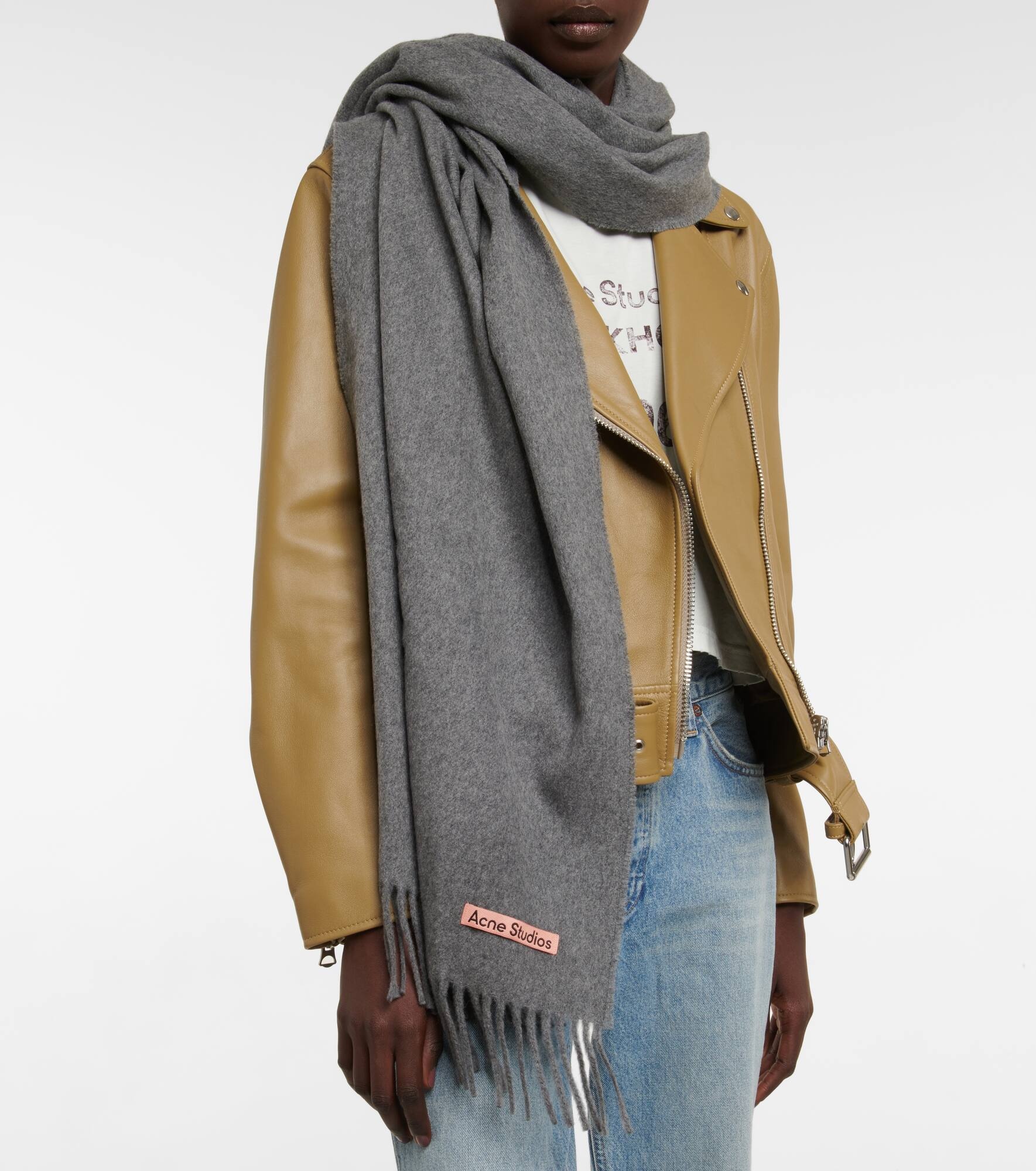 Canada Narrow cashmere scarf - 2