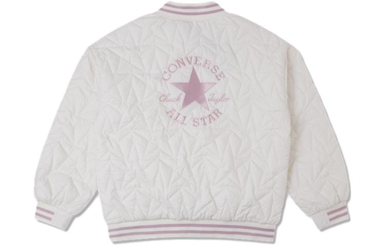 (WMNS) Converse Baseball Padded Jacket 'Egret' 10025223-A01 - 2