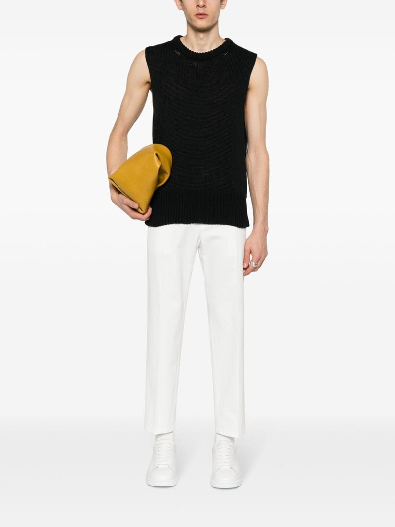 Jil Sander gabardine tapered trousers outlook