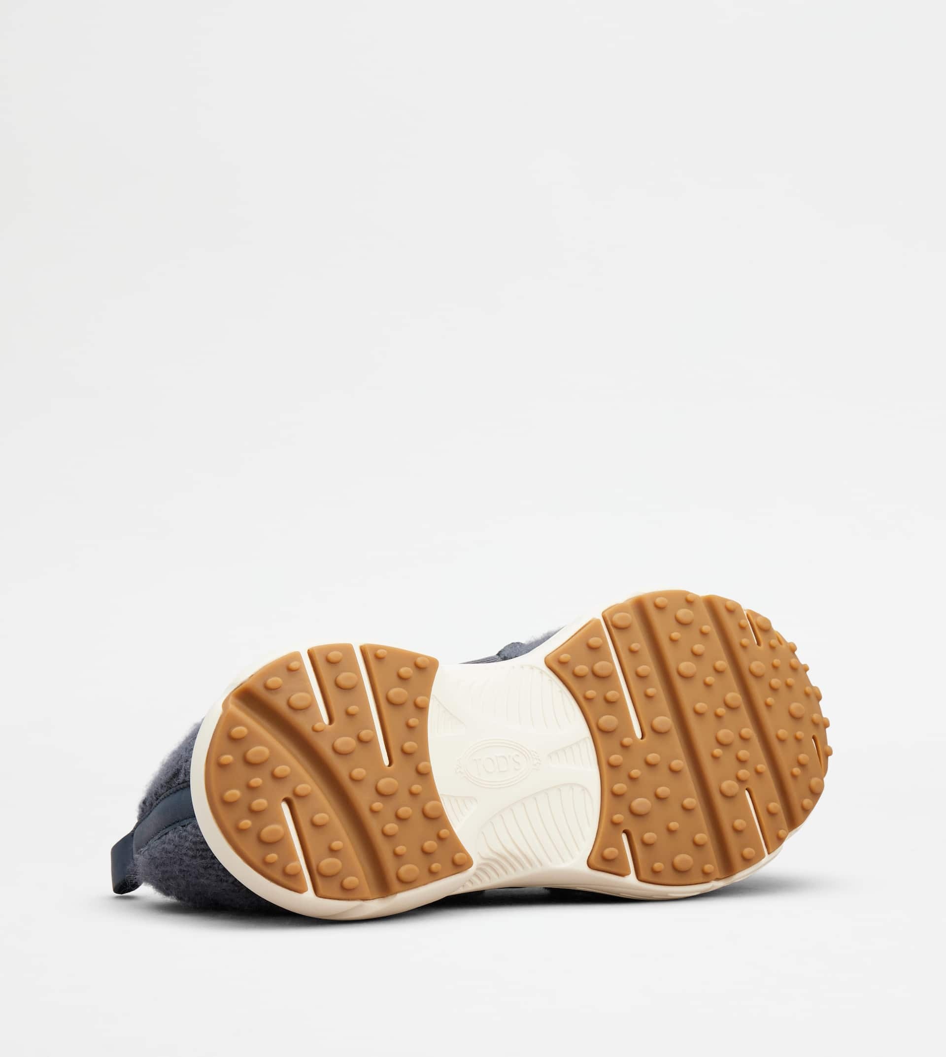 KATE SLIP-ON SNEAKERS IN FABRIC - BLUE - 5