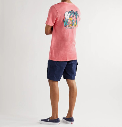 Vans Vintage Vantasy Island Logo-Print Cotton-Jersey T-Shirt outlook