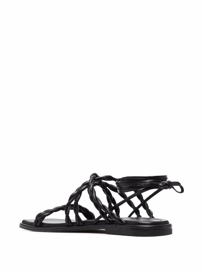 braided-strap sandals - 6