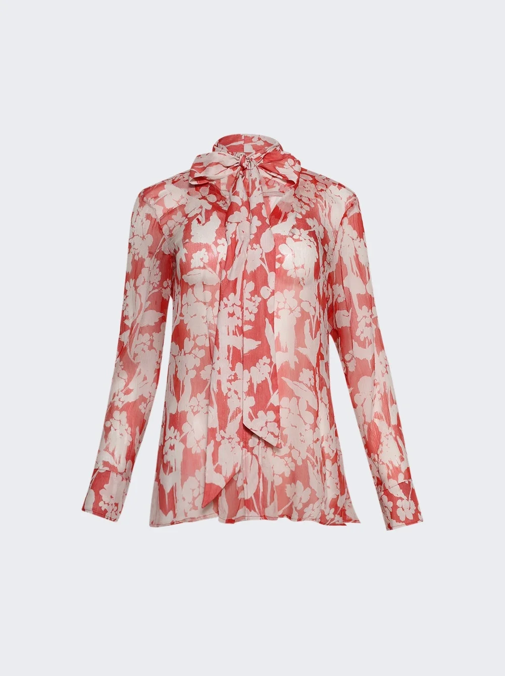 Draped Pleat Detail Blouse Chilli And Blush - 1