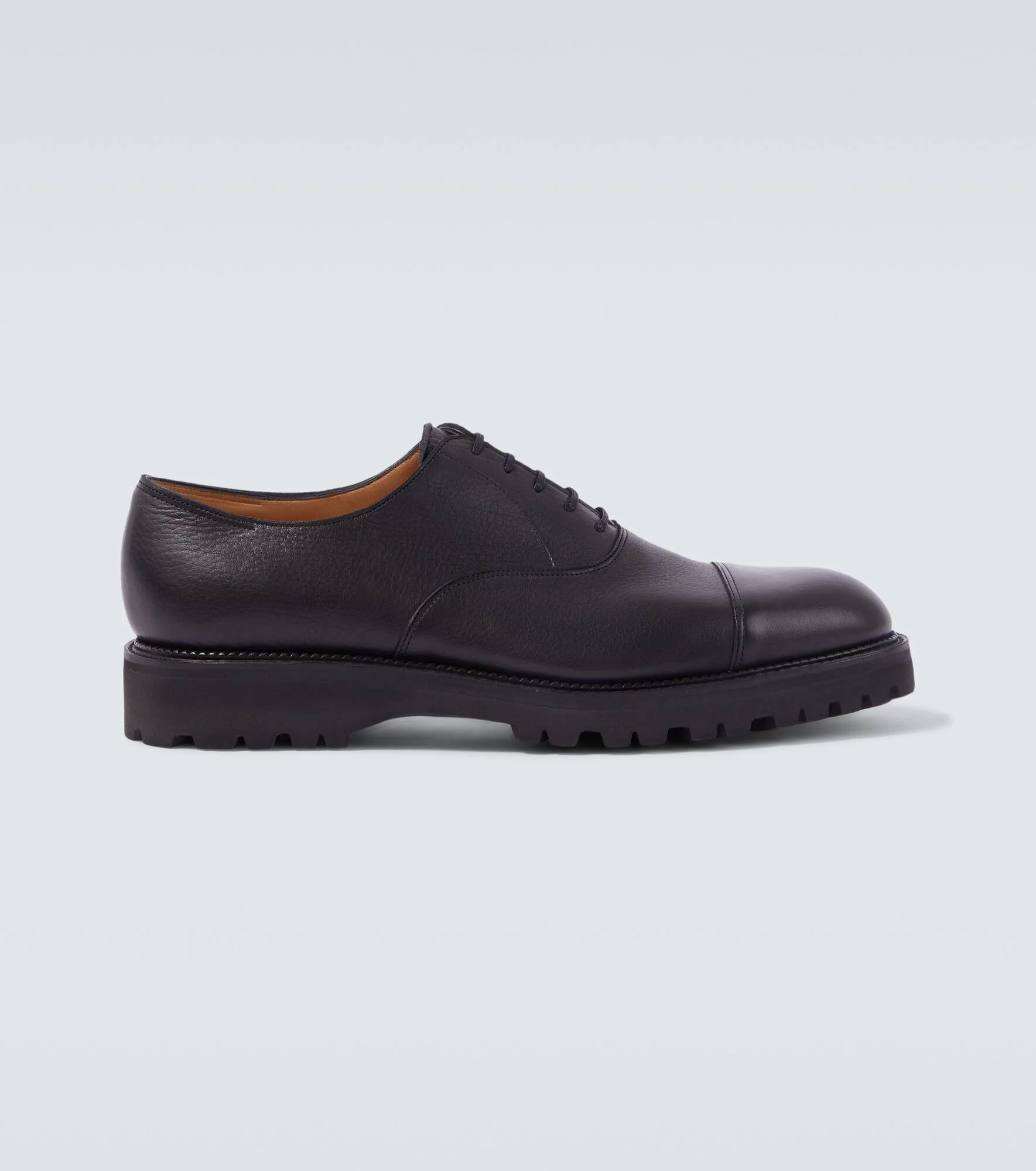 Leather Oxford shoes - 1