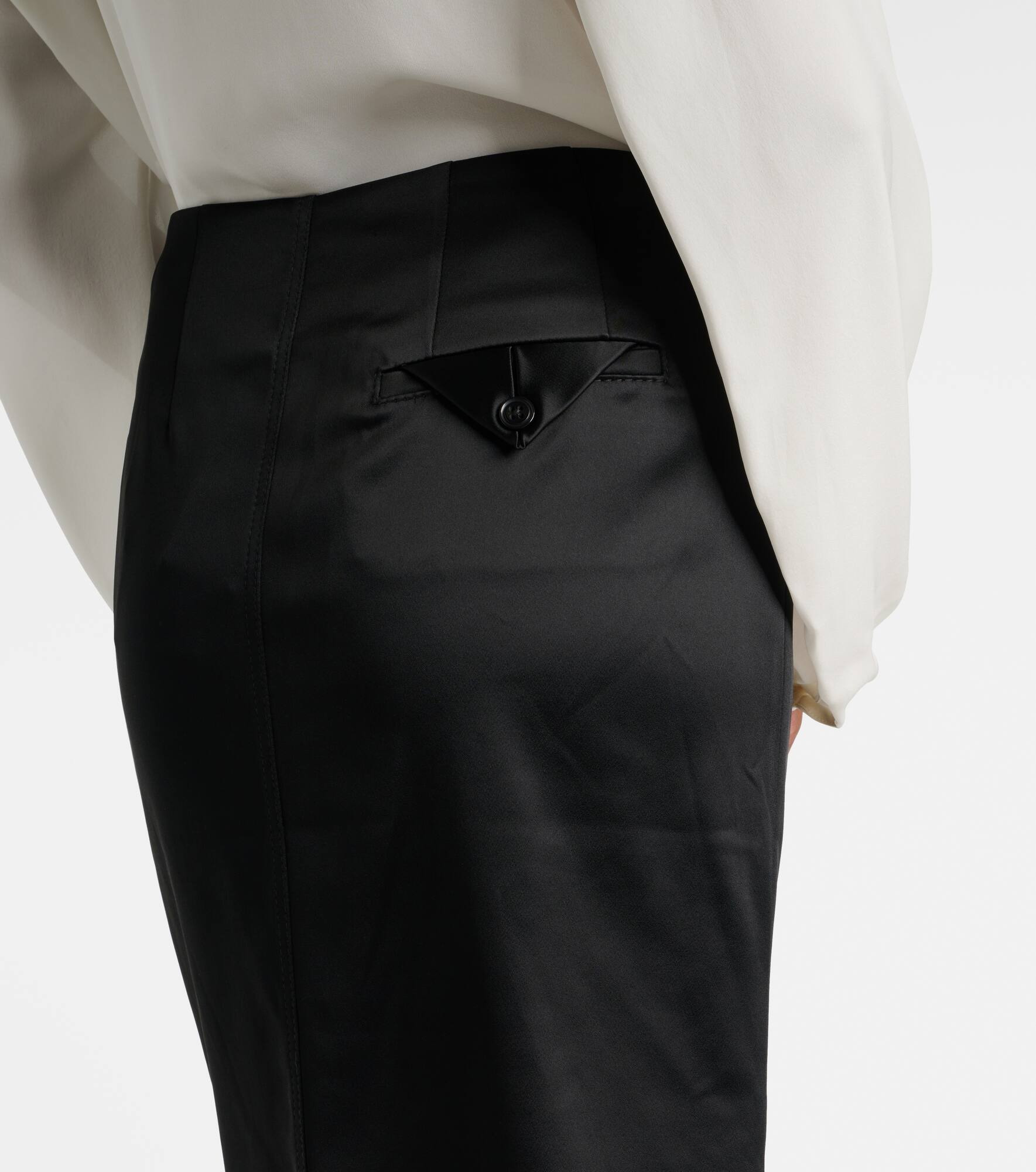 Satin maxi skirt - 6