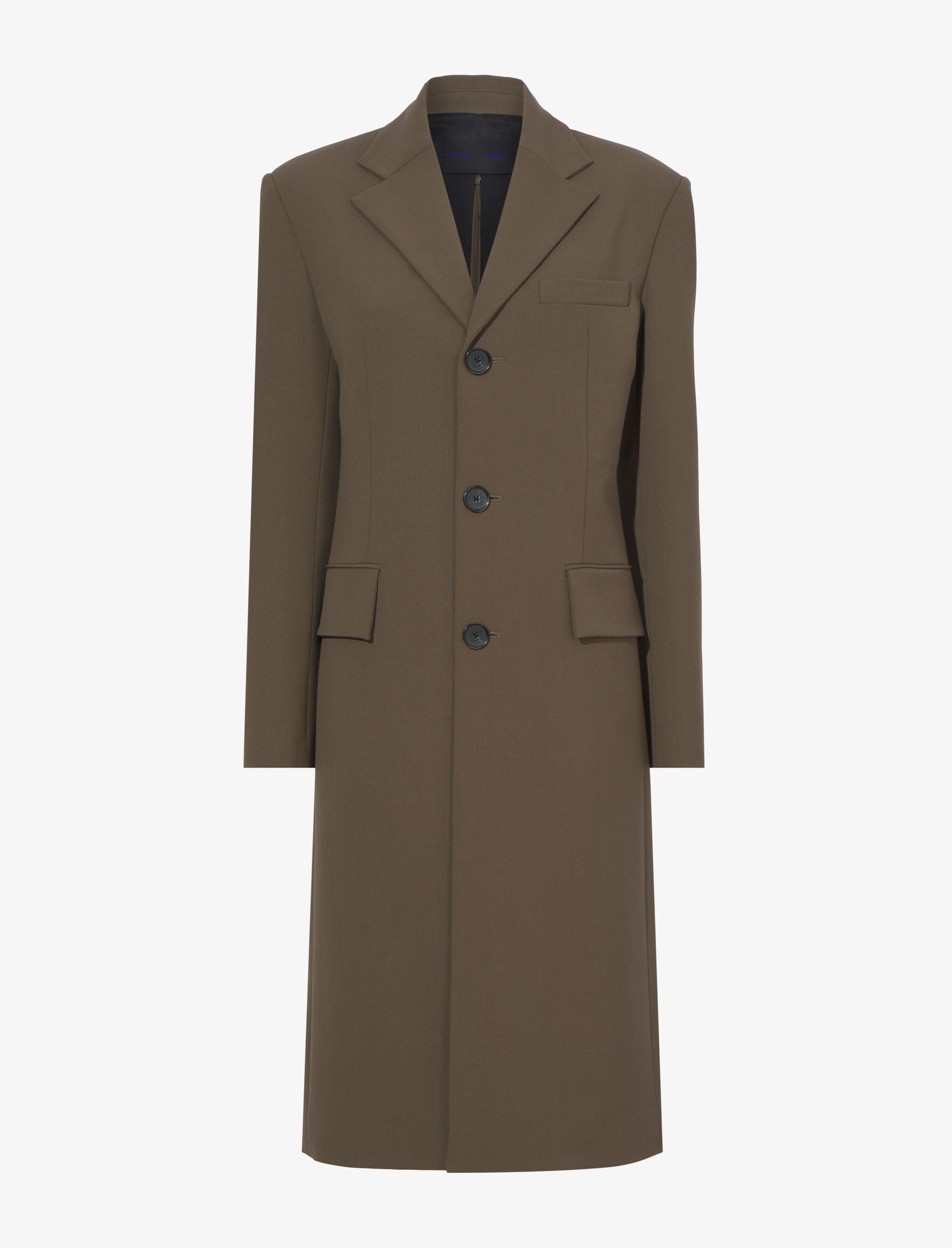Lightweight Wool Coat - 1