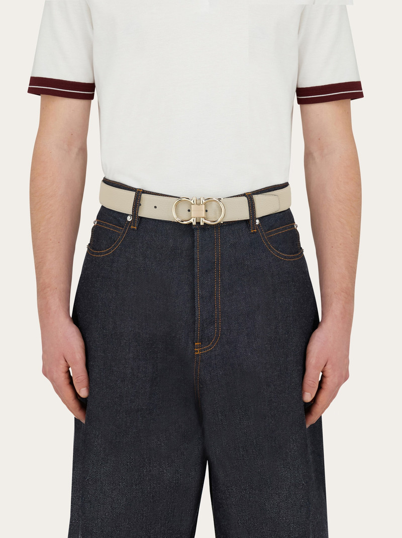 Reversible and adjustable Gancini belt 4