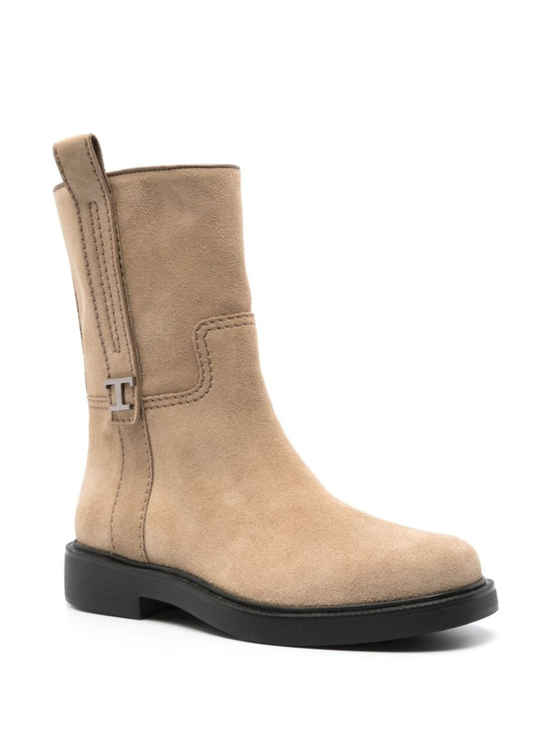 Tod's T Timeless-plaque boots outlook